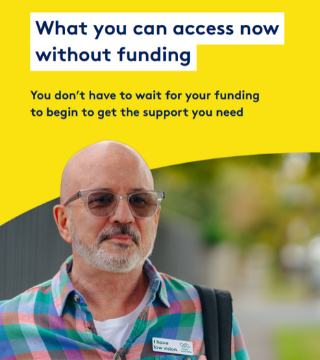 cover of "what you can access now without funding" brochure