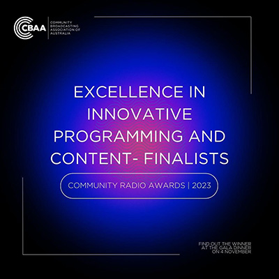 CBAA Excellence in Innovative Programming and Content 2023
