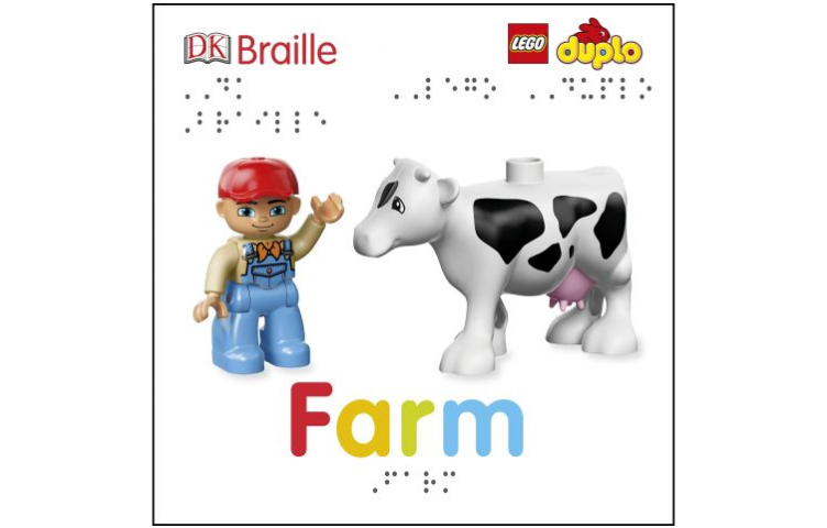 DK Braille Book Lego Duplo Farm